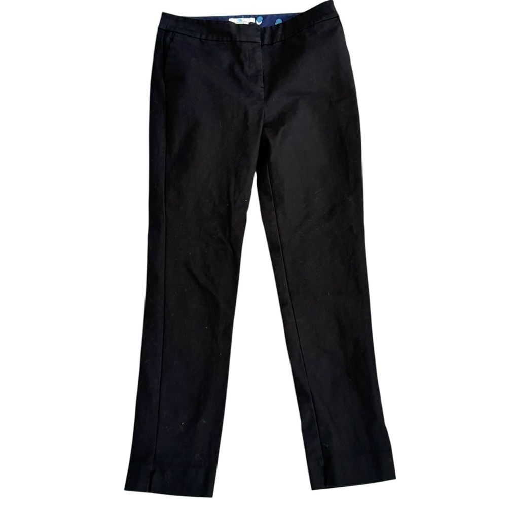Boden Black Pull-On Trouser Pants. 8 Regular. 8R.